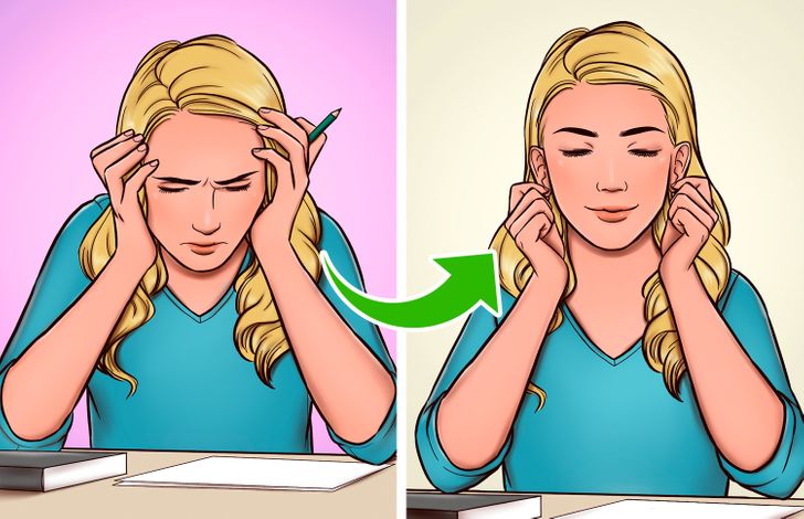 Khi massage lỗ tai nên chú ý thực hiện đúng phương pháp.
